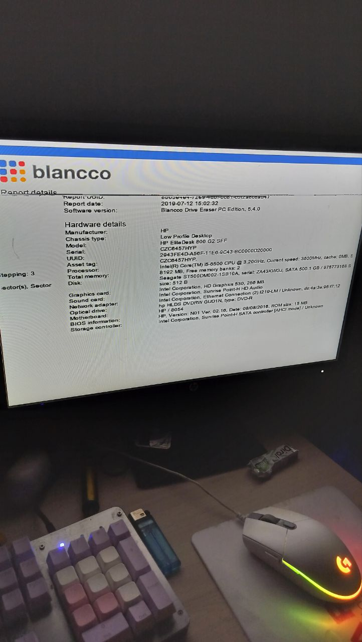 Как избавиться от blancco report? Как избавиться от blancco report?