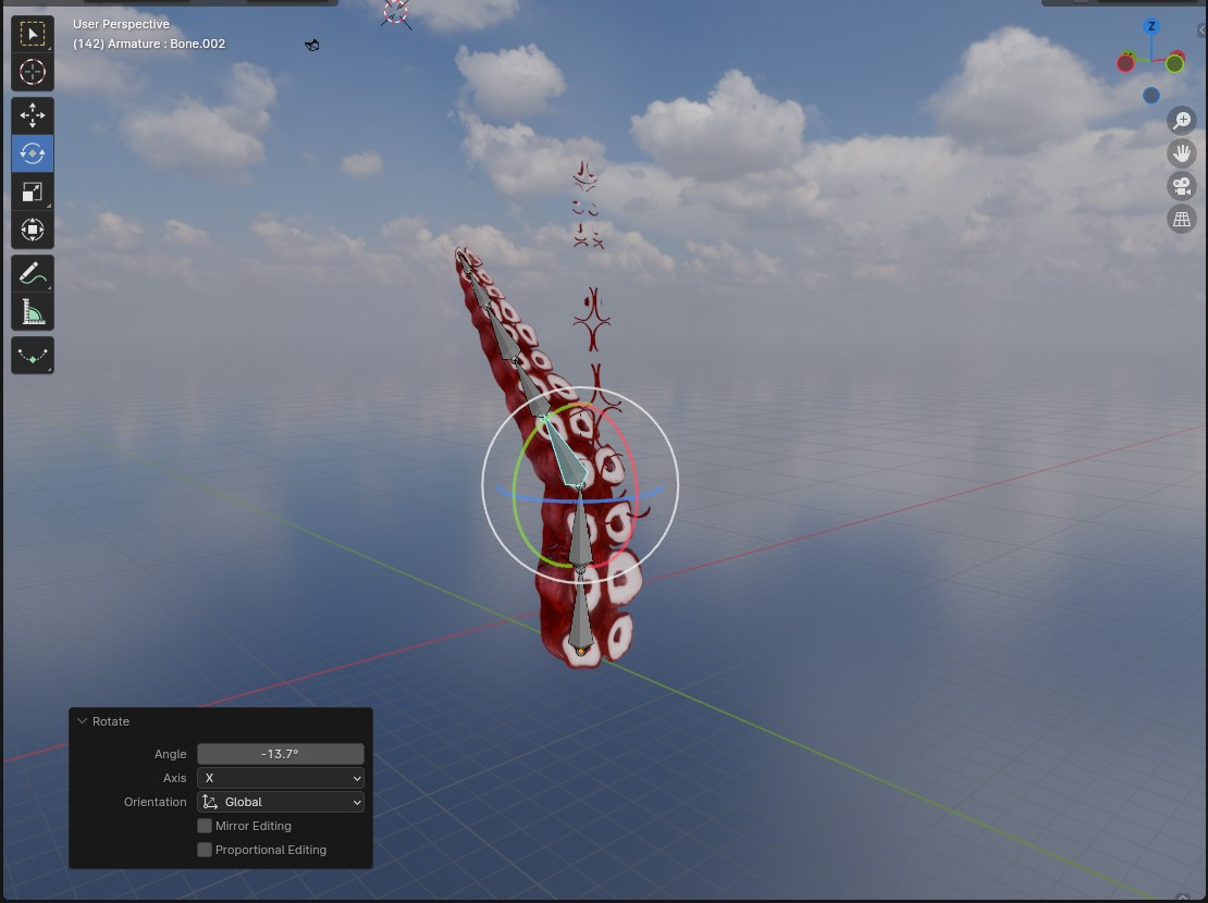 Ломается/расслаивается модель при добавлении скелета в blender, что делать? Ломается/расслаивается модель при добавлении скелета в blender, что делать?