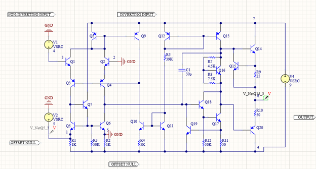 Как добиться прямоугольного сигнала через ОУ LM741 в Altium Designer 2021? Как добиться прямоугольного сигнала через ОУ LM741 в Altium Designer 2021?