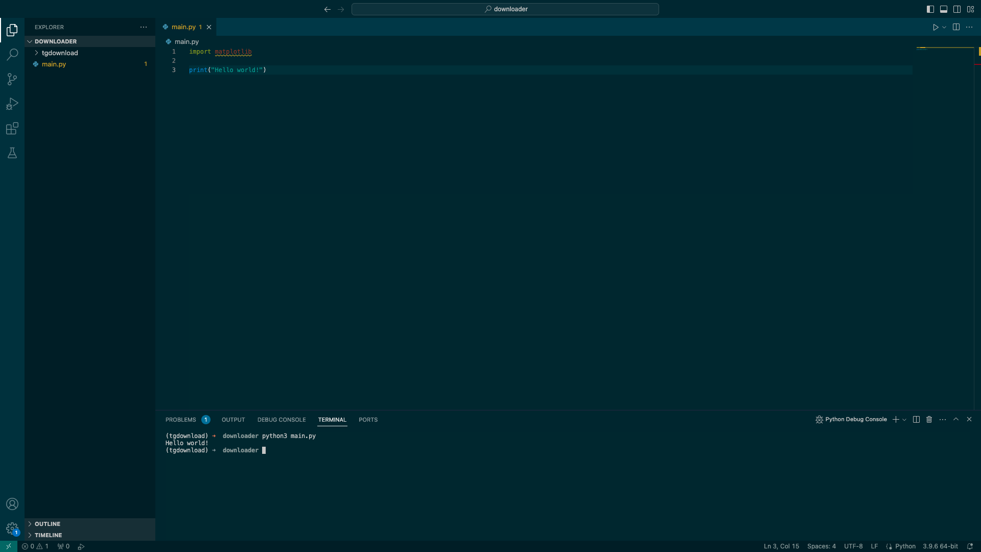 Visual studio code показывает warning насчет того, что python модуль не скачан, хотя он скачан и сам код работает? Visual studio code показывает warning насчет того, что python модуль не скачан, хотя он скачан и сам код работает?