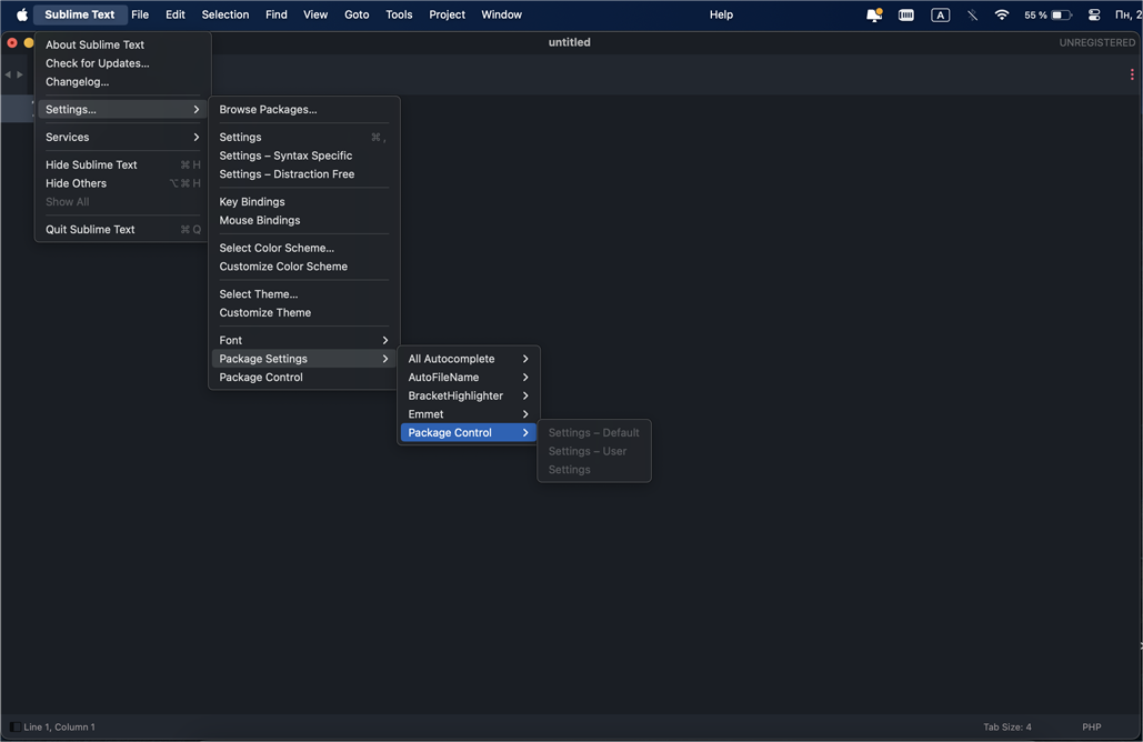 Как вернуть package control в Sublime Text 4? Как вернуть package control в Sublime Text 4?
