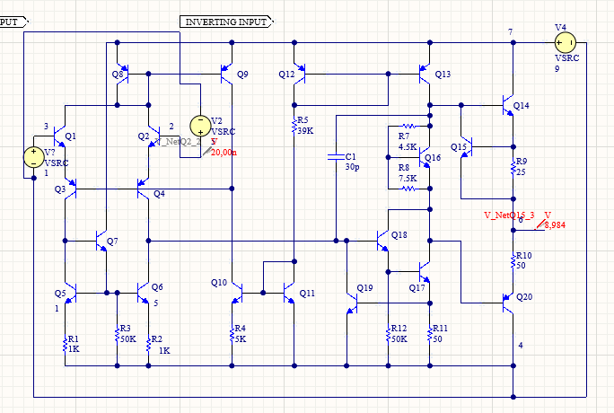 Как добиться прямоугольного сигнала через ОУ LM741 в Altium Designer 2021? Как добиться прямоугольного сигнала через ОУ LM741 в Altium Designer 2021?