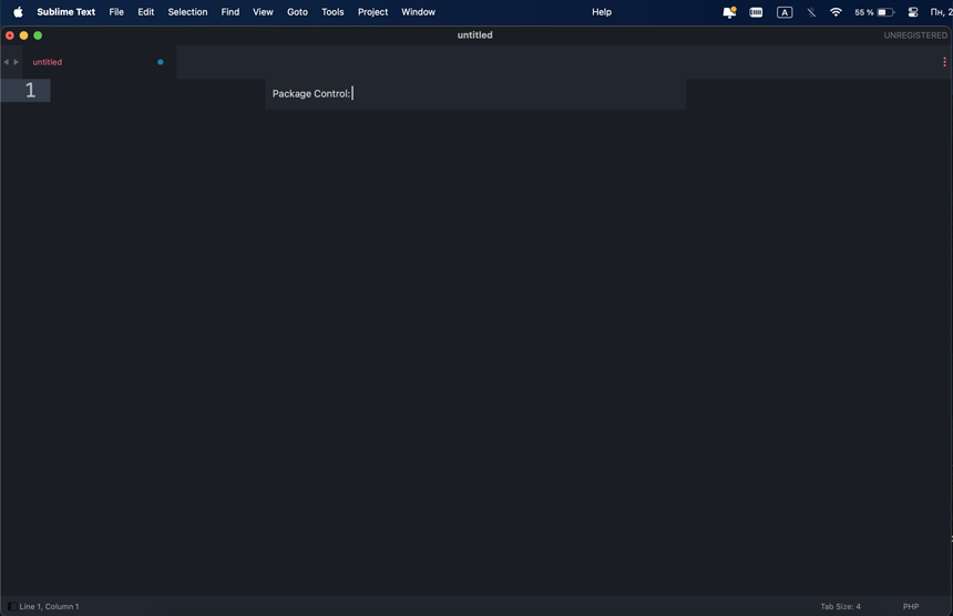 Как вернуть package control в Sublime Text 4? Как вернуть package control в Sublime Text 4?