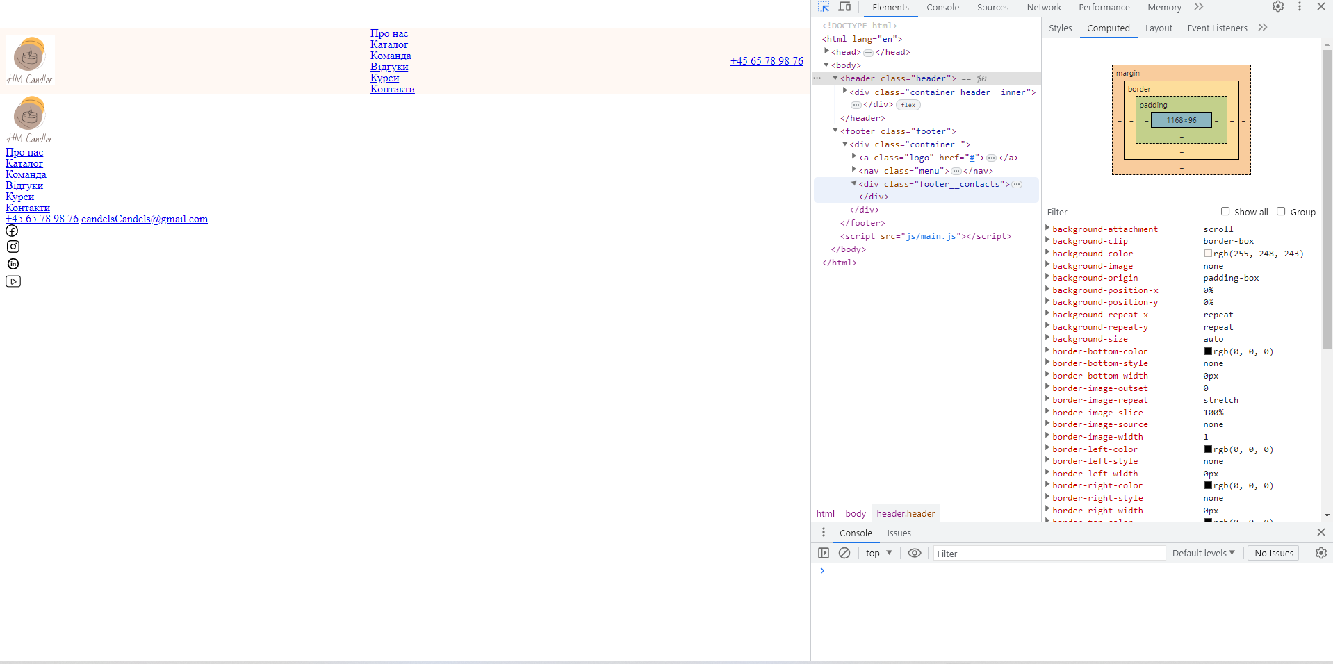 Почему margin считает от html, а не от родителя? Почему margin считает от html, а не от родителя?